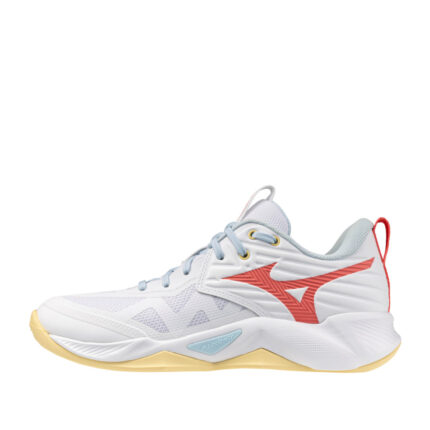 Mizuno Momentum pro - White/Calypso Coral